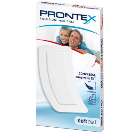 Garza Compressa Prontex Soft Pad 10x20cm 2 Pezzi  - 3