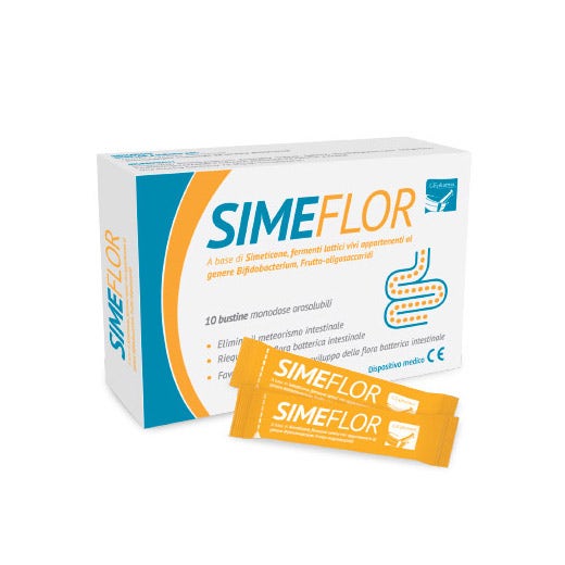 Simeflor Polvere Orosolubile 10 Bustine Monodose 2g  - 2