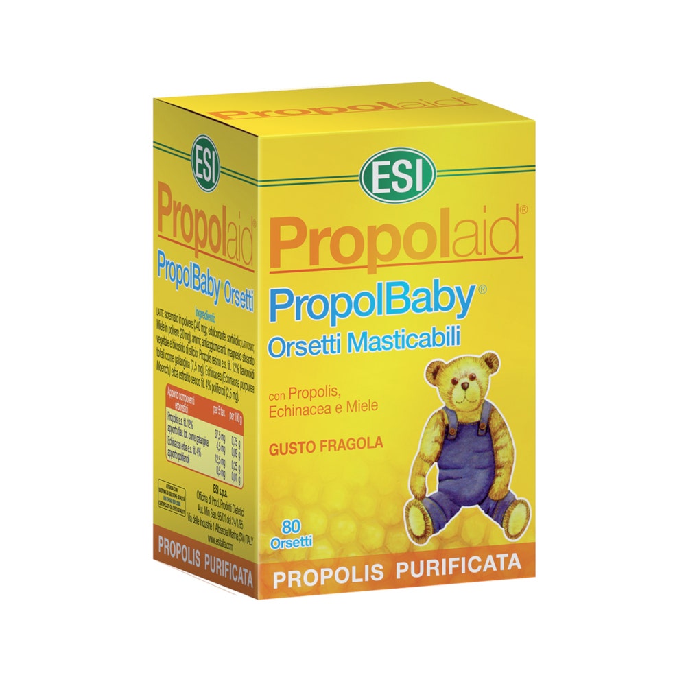 Esi Propolaid Orsetti Baby 80 Tavolette-2