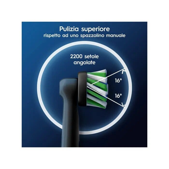 Oral-B Testine Di Ricambio Pro Cross Action Black 3 Pezzi-14