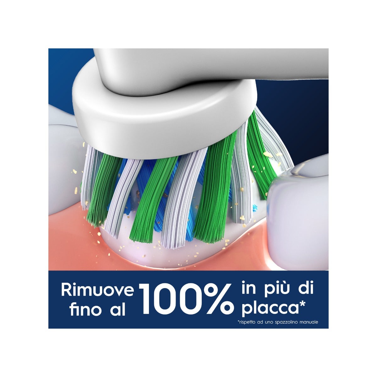 Oral-B Testine Di Ricambio Pro Cross Action 3 Pezzi-6