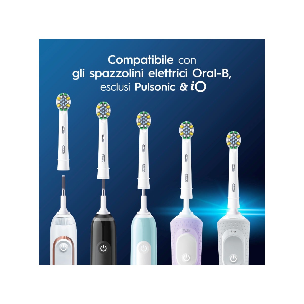 Oral-B Testine Di Ricambio Pro Floss Action 3 Pezzi-8