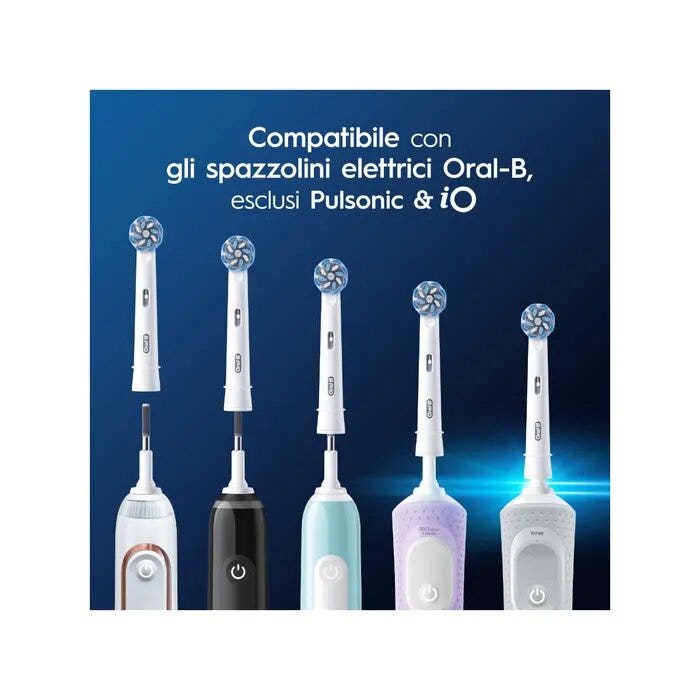 Oral-B Power Refill EB60-3 Sensitive Clean 3 Testine Di Ricambio -21