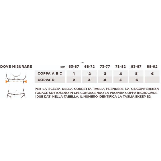 Reggiseno Posturale Sportivo Ekeep B2 Active Bra Taglia 4 Nero  - 4