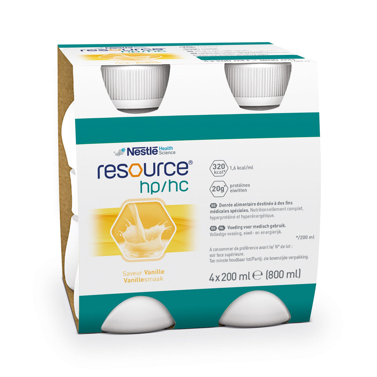 Resource HP/HC Vaniglia 4x200ml  - 2