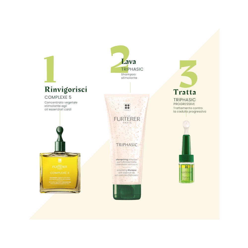 Rene Furterer Triphasic  Progressive Trattamento Contro La Caduta Dei Capelli Progressiva Senza Risciacquo 8 Flaconi-9