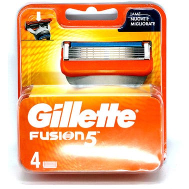 Gilette Fusion 5 Ricarica Manual 4 Pezzi-1