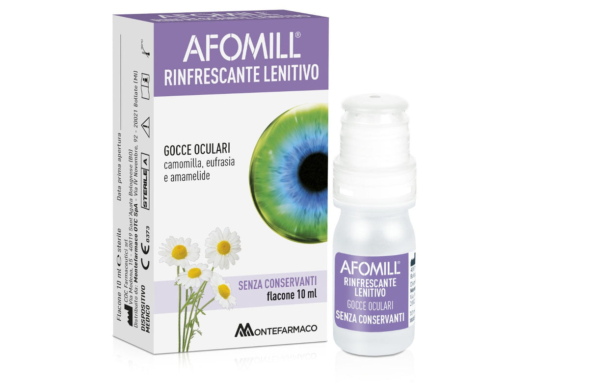Afomill Rifrescante Lenitivo Gocce Oculari 10ml-4