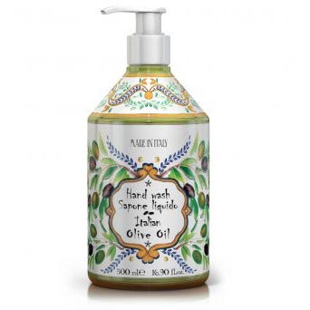 Le Maioliche Sapone Liquido Italian Olive Oil 500ml-1