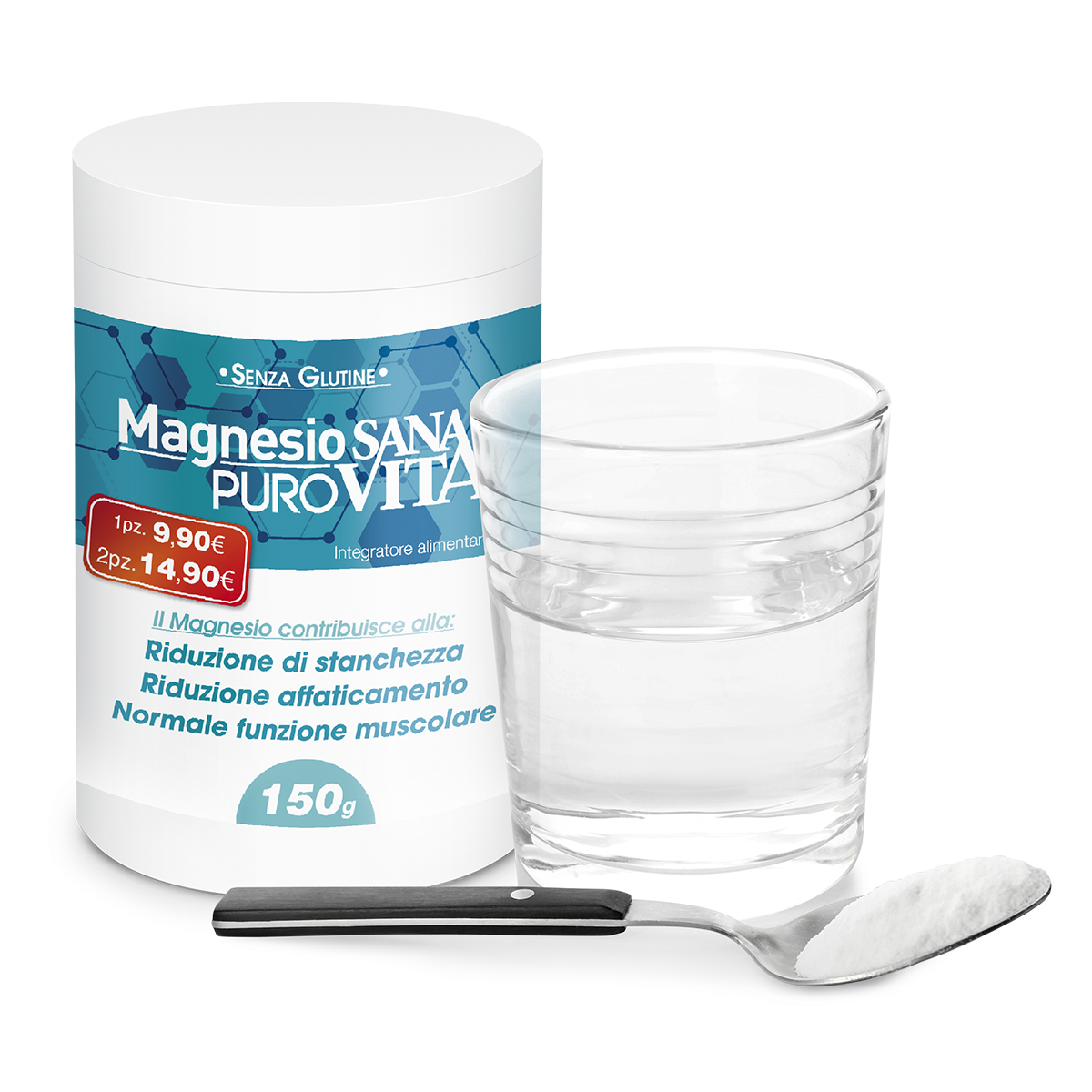 Sanavita Magnesio Puro 150g  - 4