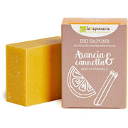 La Saponaria Bio Sapone Arancia/Cannella 100g  - 1