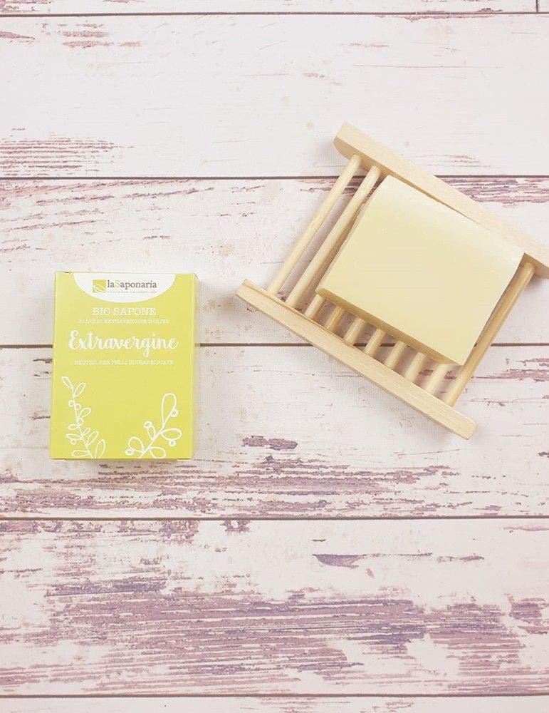 La Saponaria Bio Sapone Extravergine 100g  - 2