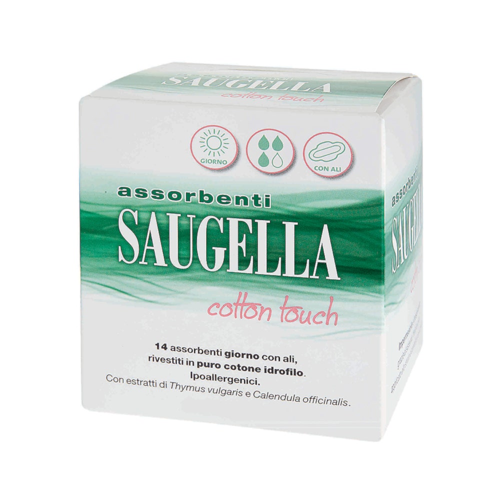 Saugella Cotton Touch Assorbenti Giorno 14 pezzi  - 3