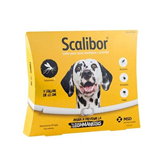 Scalibor Protector Band Collare Antiparassitario Bianco 65cm Cani Taglia Grande  - 1