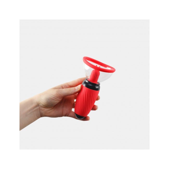 Crushious Scarlet Stimolatore Ricaricabile A Pompa Vulvare-4