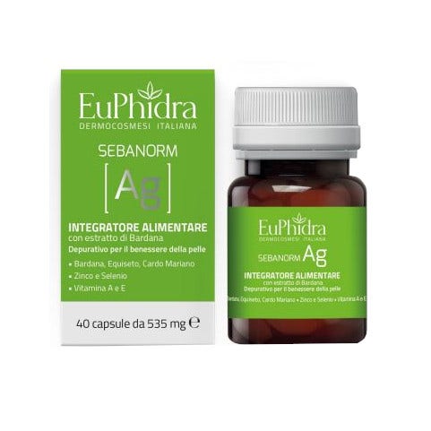 Euphidra Sebanorm Ag 40 Capsule  - 1
