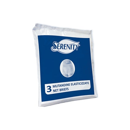 Serenity Mutandine A Rete Taglia M 3 Pezzi  - 5