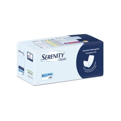 Serenity Classic Pannolino Rettangolare Senza Barriere 30 Pezzi  - 2