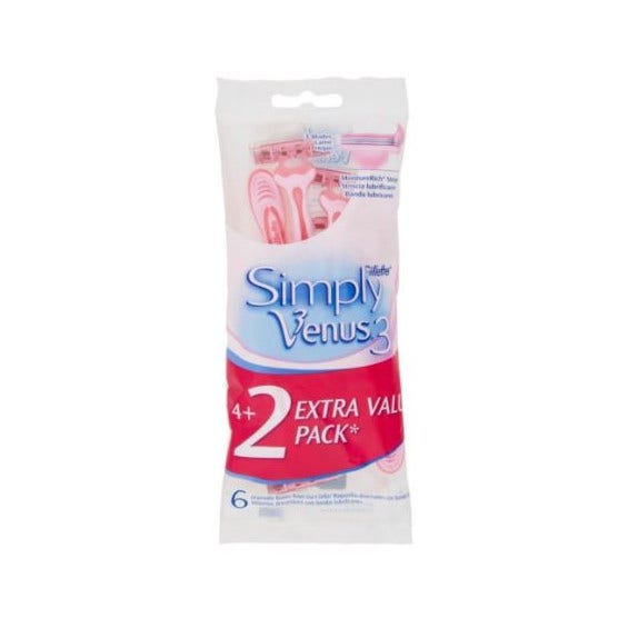 Gillette Simply  Venus 3 4 Pezzi + 2 Gratis  - 1