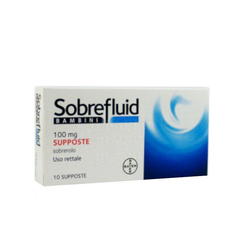Sobrefluid Bambini 10 Supposte 100mg-6