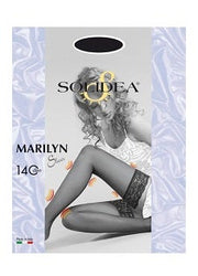 Solidea Marilyn 140 Denari  Calza Autoreggente  Nera Taglia 1-1
