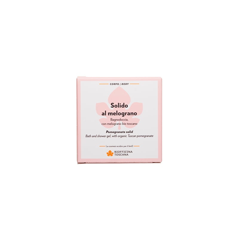 Biofficina Toscana Sapone Solido Melograno Bio 80g-4