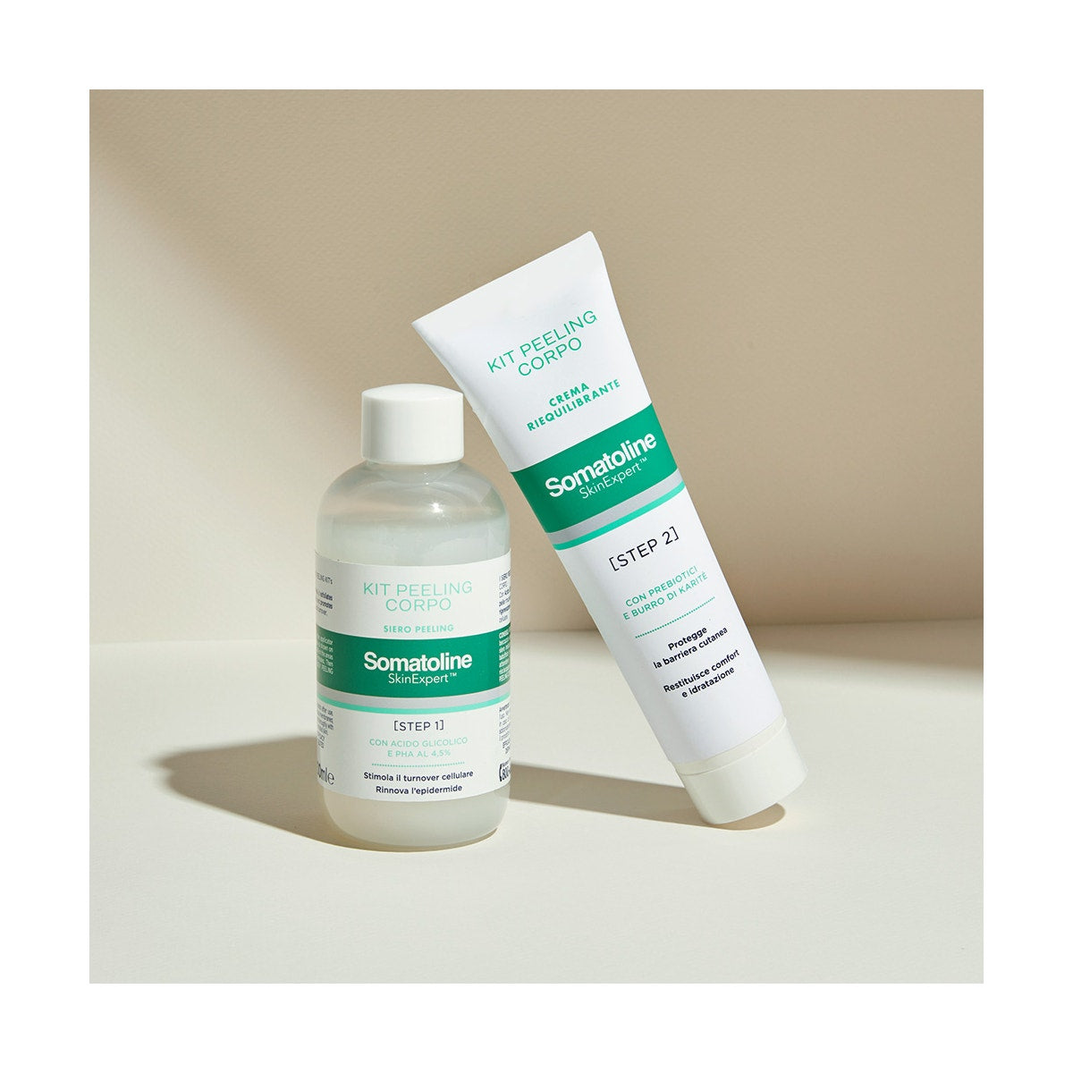 Somatoline Skin Expert Kit Peeling Corpo Gel 200ml + Crema Riequilibrante 100ml-5