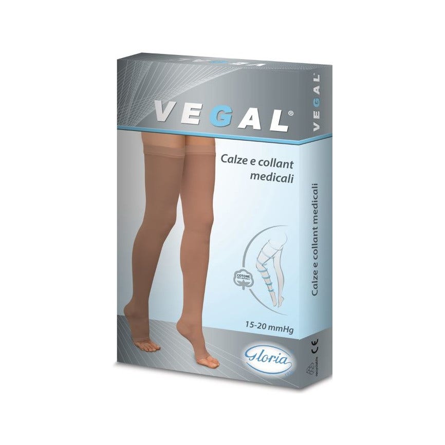 Gloria Med Vegal Gambaletto Beige Taglia L 1 Pezzo  - 1