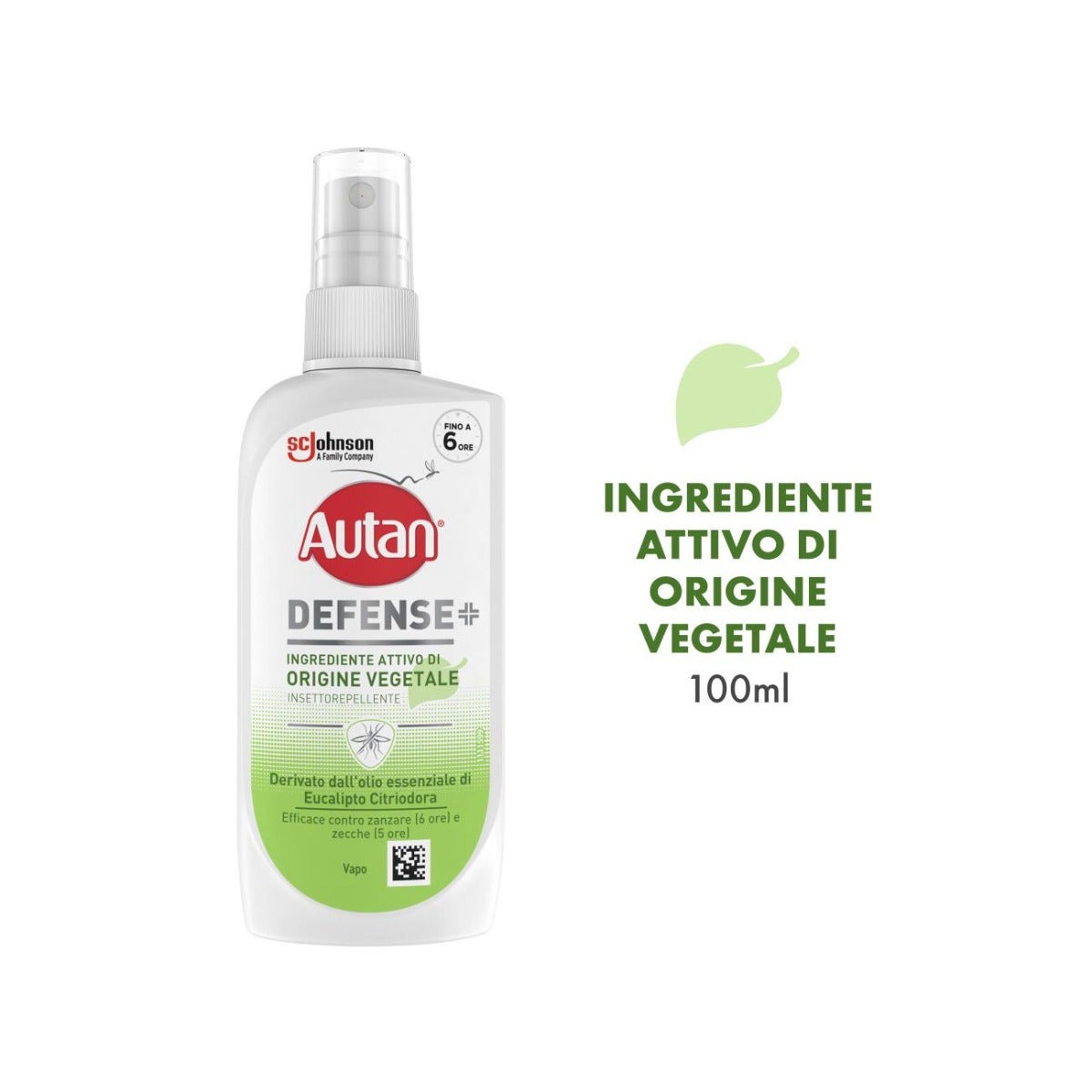Autan Defense Ingrediente Attivo Di Origine Vegetale Vapo 100ml-3