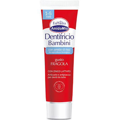 Euphidra Amidomio Dentifricio Fragola Anticarie E Antiplacca 50ml 1-5 Anni-1