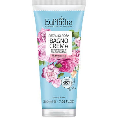 Euphidra Bagno Crema Petali Di Rosa 200ml  - 1
