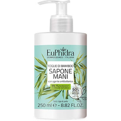 Euphidra Sapone Liquido Mani Foglie Di Bamboo 250ml  - 2
