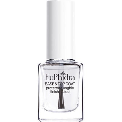 Euphidra Base&Top Coat Protettivo Unghie Lucido 10ml  - 1