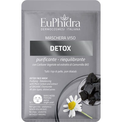 Euphidra Maschera Viso Detox 1 Pezzo  - 1