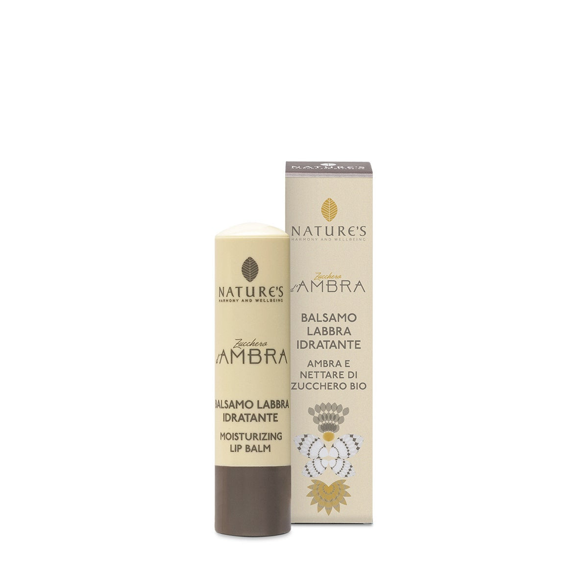 Nature's Balsamo Labbra Zucchero D' Ambra Edizione Limitata 5,7ml-1